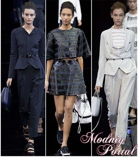 Emporio Armani весна - лето 2015