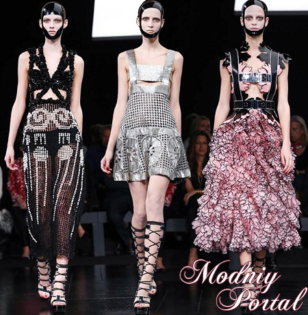 Alexander McQueen весна - лето 2015